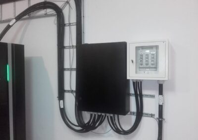 usługa instalacji przyłączeń elektrycznych do szafy sterującej